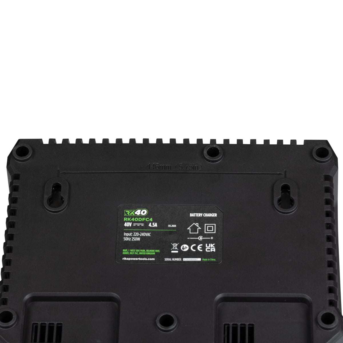 Rikä RK40 40V Construction Cut Kit | SDS+ Rotary Hammer + 185mm Circular Saw | Brushless | 2x 4.0Ah Tabless Batteries